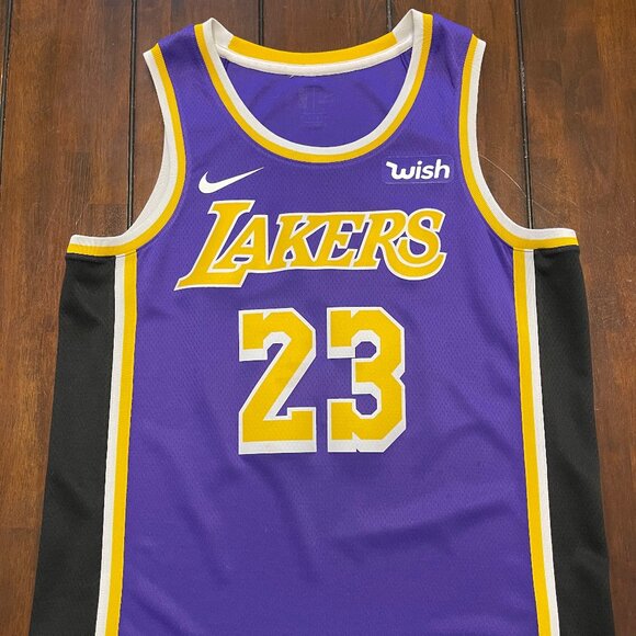 NIKE LA Lakers Lebron James Statement Edition Jersey Size: M - Picture 1 of 2